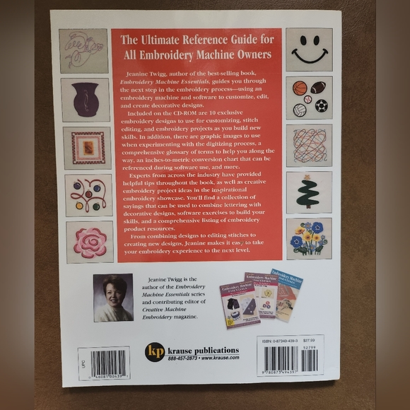 Jeanie Twigg CD More Embroidery Machine Essentials - Picture 8 of 12